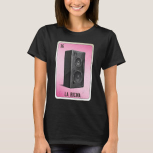 Camiseta La Bocina Cartas de Bingo de Lóloga Mexicana