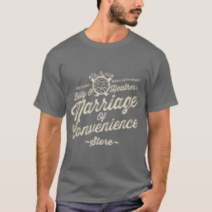 Camiseta La boda de la conveniencia/cerrada y escucha