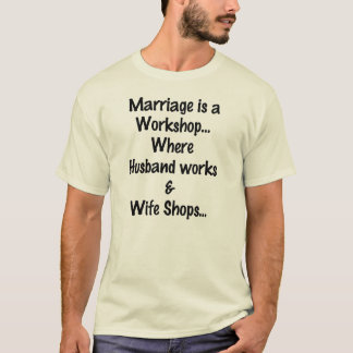CAMISETA LA BODA ES UN TALLER DIVERTIDO