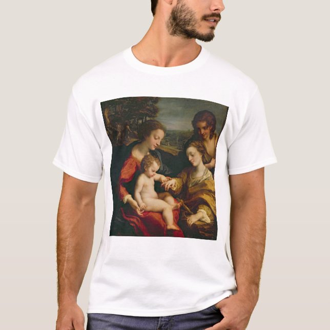 Camiseta La boda mística de St. Catherine de (Anverso)