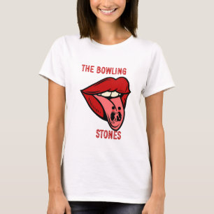 Camiseta La bolera Stones Funny Estadounidense Star Strike 