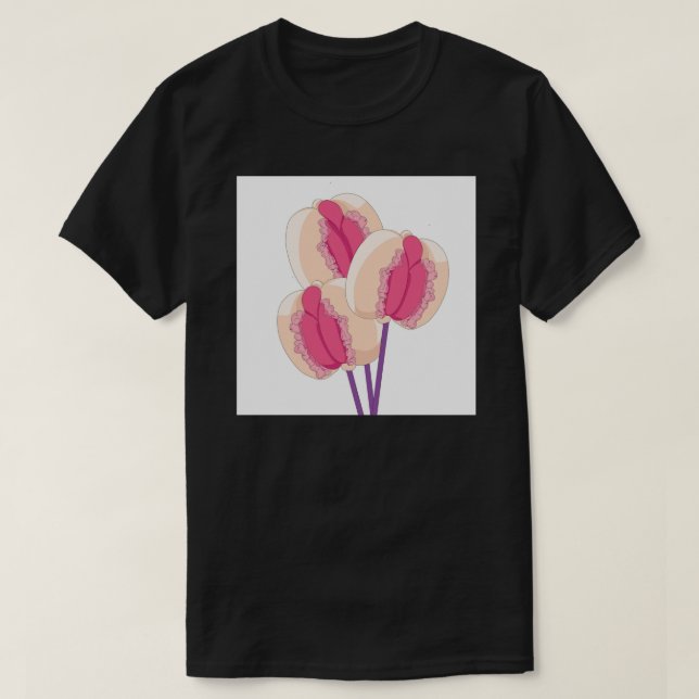 Camiseta La bolsa de la vena de los globos (Diseño del anverso)