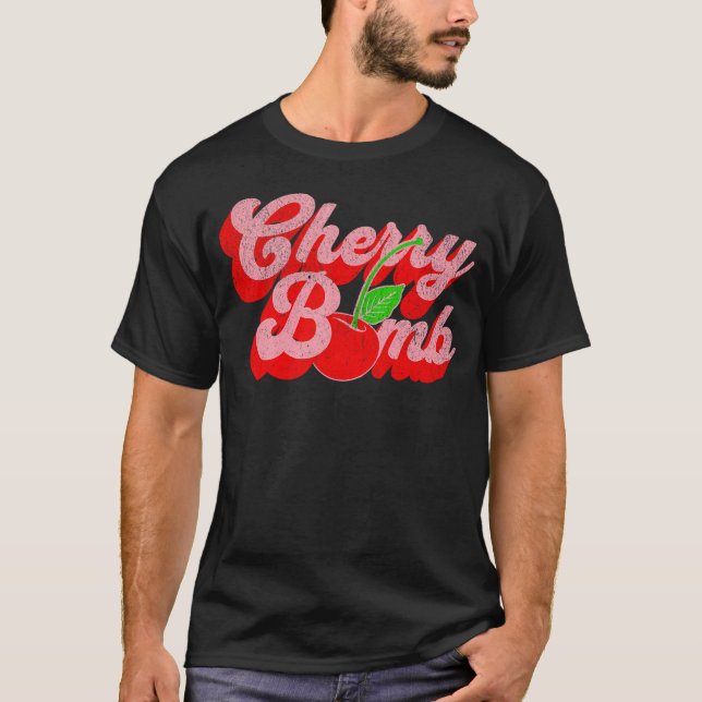 Camiseta La Bomba De Cerezo 70 Cuta (Anverso)