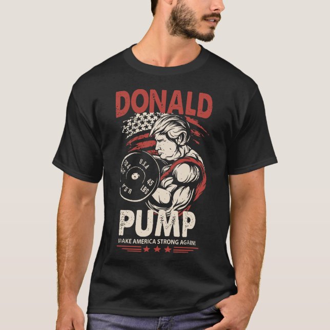 Camiseta la bomba de Donald hace América otra vez el (Anverso)
