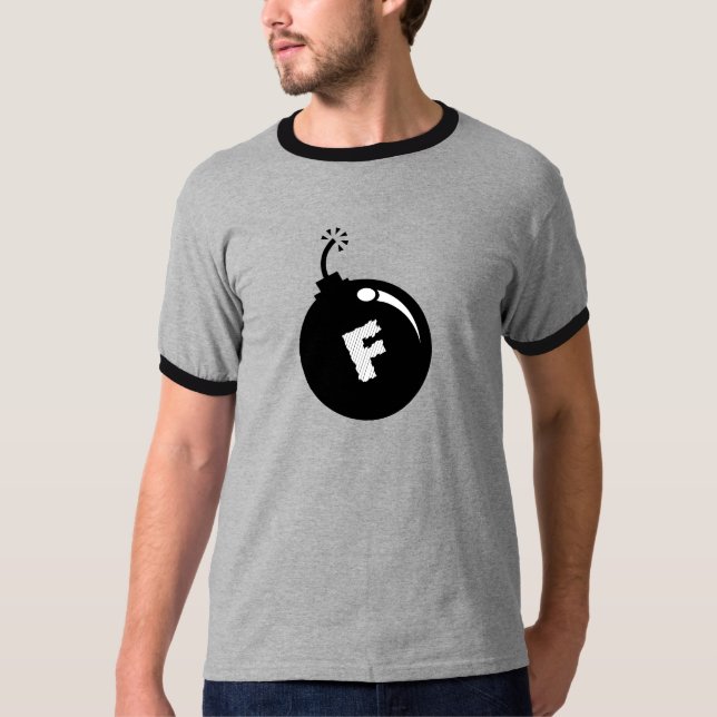Camiseta La bomba de F (Anverso)