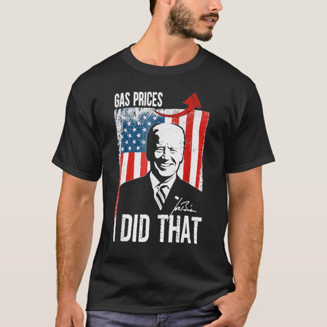 Camiseta La Bomba De Gas De Precios De Gas Lo Hice (Anverso)