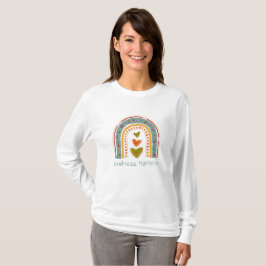 Camiseta La bondad importa el arcoiris, la poca inteligenci