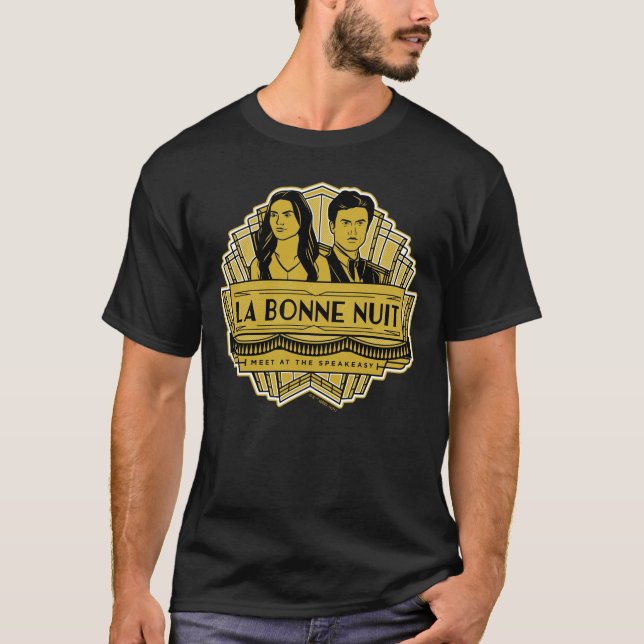 Camiseta La Bonne Nuit - Encuentro En Speakeasy (Anverso)