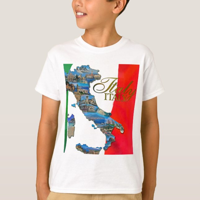 Camiseta La "bota italiana " (Anverso)