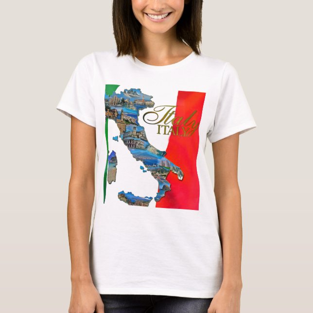 Camiseta La "bota italiana " (Anverso)