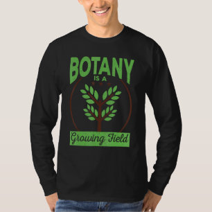 Camiseta La Botánica Es Un Campo En Creimiento Juego De Pal