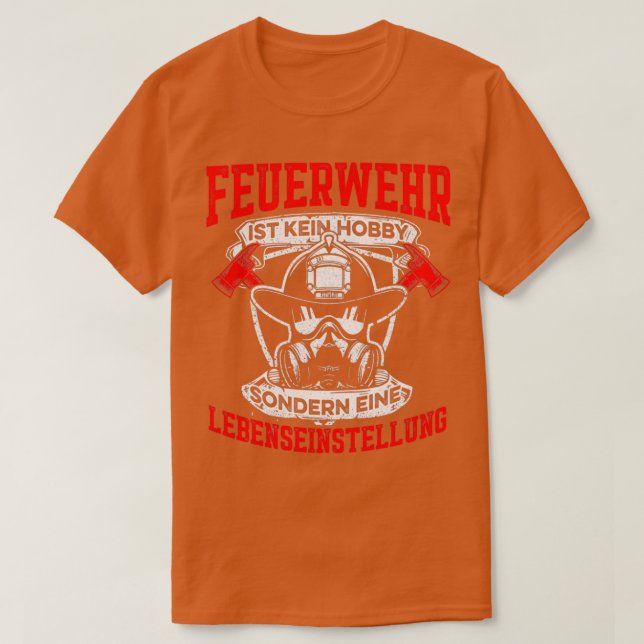 Camiseta La brigada de fuego como forma de vida (Diseño del anverso)