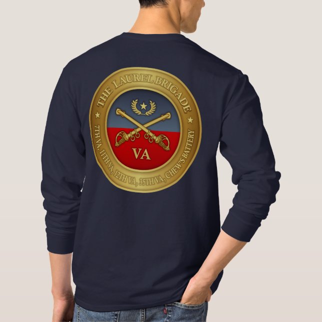 Camiseta La Brigada Laurel (ª) (Reverso)