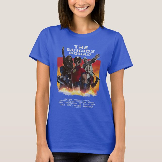 Camiseta La brigada suicida | Poster de películas de estilo (Anverso)