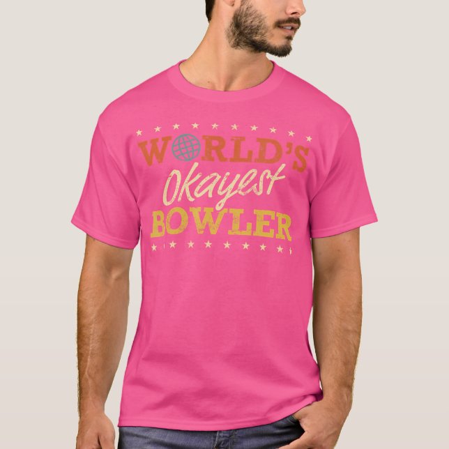 Camiseta La broma sarcástica del día del día del boliche má (Anverso)