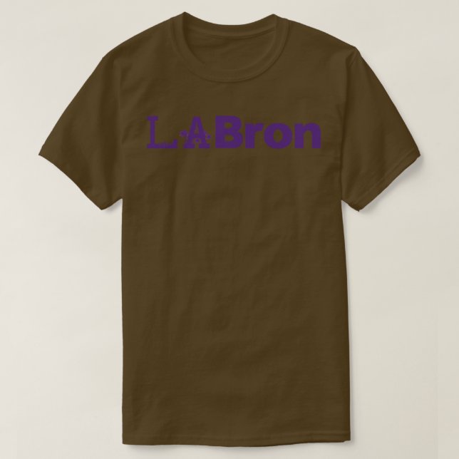 Camiseta LA Bron 2 (Diseño del anverso)