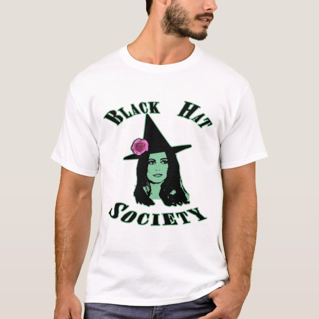Camiseta La bruja de Halloween de la Black Gorra Society (Anverso)