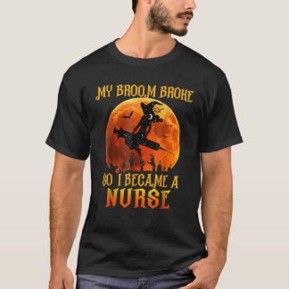Camiseta La Bruja De Halloween Se Rompió Mi Bambalina Así Q