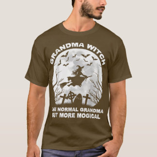 Camiseta La Bruja De La Abuela Como Una Abuela Normal Y Gra