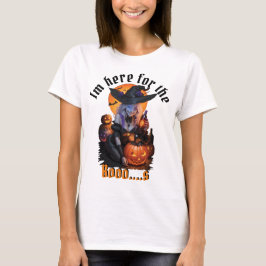 Camiseta La bruja de la cerveza Boo