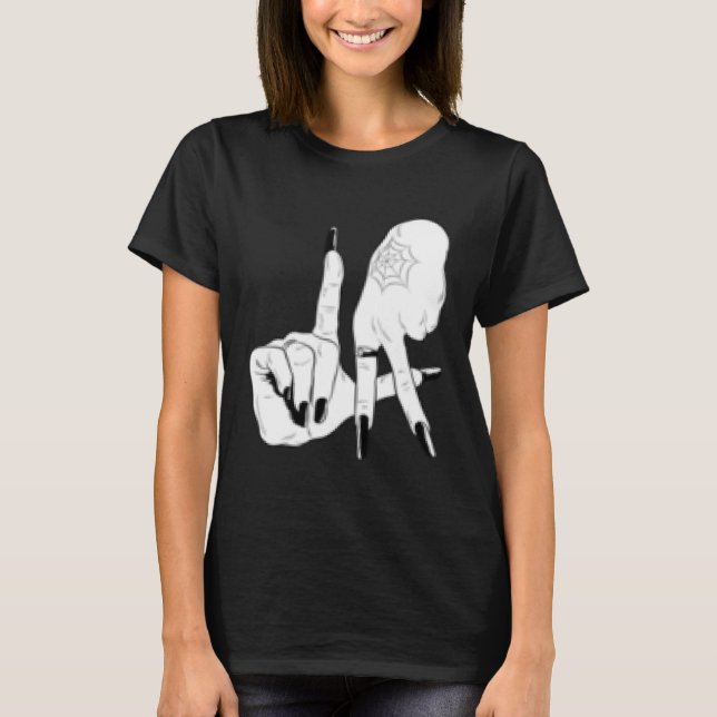 Camiseta La Bruja de las manos original Salón del Rótulo de (Anverso)