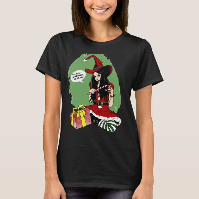 Camiseta La bruja de los Navidades (Anverso)