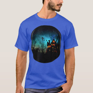 Camiseta La bruja deja su atormentada gráfica de Halloween
