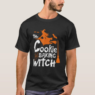 Camiseta La Bruja Horneando Galletas Payasa de Halloween Di