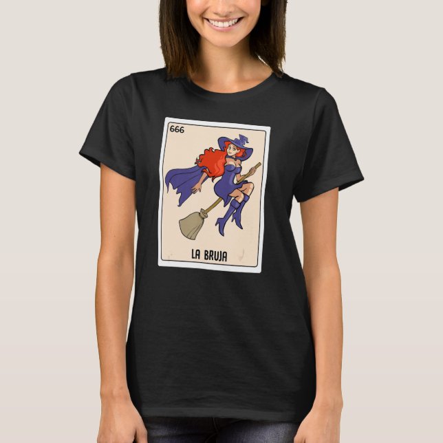 Camiseta La Bruja La Bruja Lottery Tarjeta Bingo Gam (Anverso)