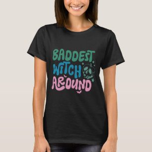 Camiseta La Bruja Más Mala de Halloween Negro
