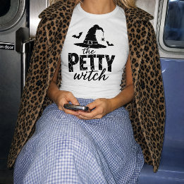 Camiseta La bruja mezquina con diseño de Halloween