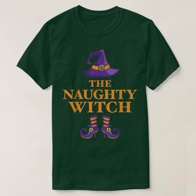 Camiseta La bruja traviesa  (Diseño del anverso)