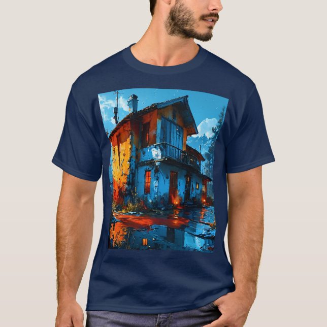 Camiseta la cabaña (Anverso)