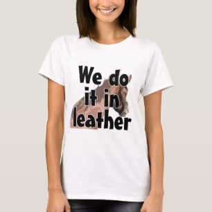 Camiseta La cabeza de caballo - la hacemos en cuero