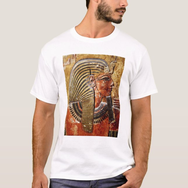 Camiseta La cabeza de Seti I de la tumba de Seti (Anverso)