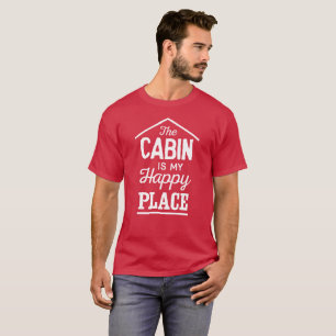 Camiseta La cabina es mi diversión feliz del lugar al aire