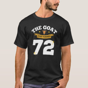 Camiseta La cabra acaba de cumplir 72 años, 72 años, tema d