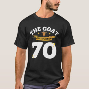 Camiseta La Cabra Acababa De Cumplir 70 Años - 70 Años Tema