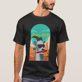 Camiseta La Cabra Dinámica De La Montaña Desde 1979