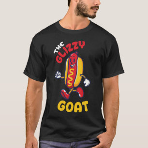 Camiseta La Cabra Glizzy Chiste Divertido de Perrito Calien
