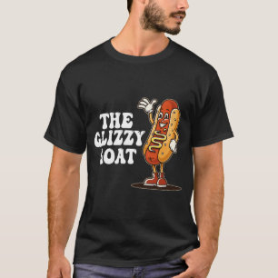 Camiseta La Cabra Glizzy Chiste Divertido de Perro Caliente