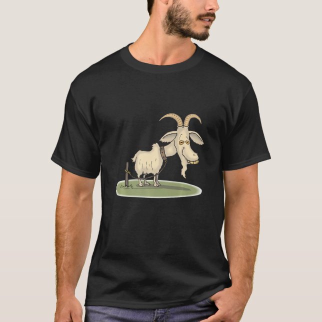Camiseta La Cabra No Tiene Bock Yo Goat Animal Motif (Anverso)