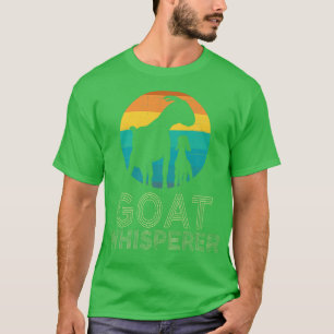 Camiseta La Cabra Whisperer Funny Goat Dolor Retro Vin