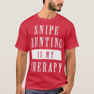 Camiseta La cacería de francotiradores es mi terapia divert
