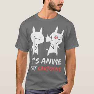 Camiseta La cachetada de un conejo japonés Anime Baka no es