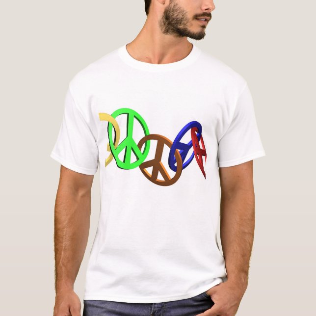 Camiseta la cadena de la paz (Anverso)