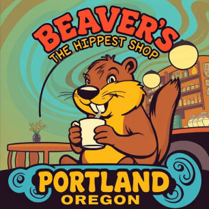 Camiseta La cafetería más genial de Beaver