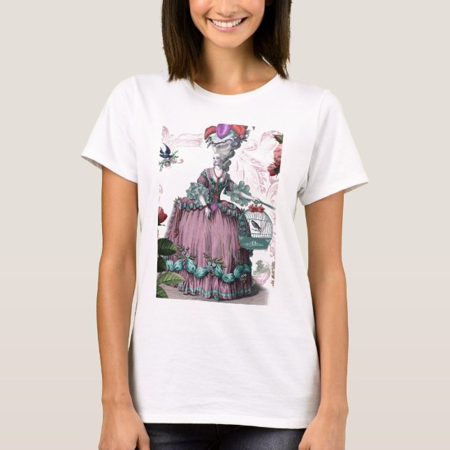 Camiseta la cage aux oiseaux (La jaula de las aves) (Anverso)