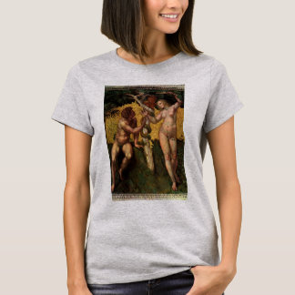 Camiseta La Caída - Adán y Eva por Rafael Sanzio