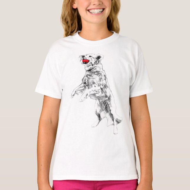 Camiseta La Caída de la Pelota Roja (Anverso)